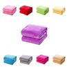 Lightweight Flannel Polyester Blanket In Various Colors For Modern Style Bedrooms