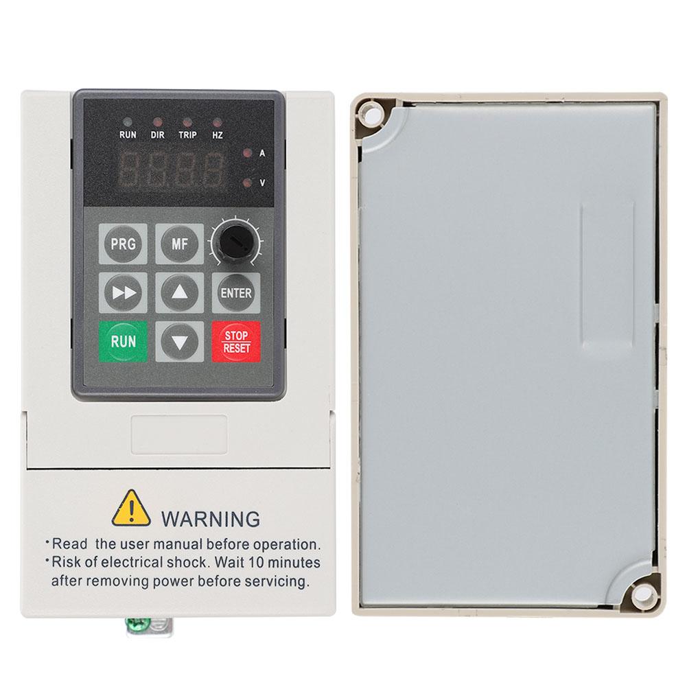 110V 0.75KW 7A Single Phase Input 3 Phase Output VFD Frequency Inverter Converter