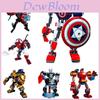 Figurine Avengers din Piese de Construcție Creează-ți Propriii Eroi Cu Acest Set DIY