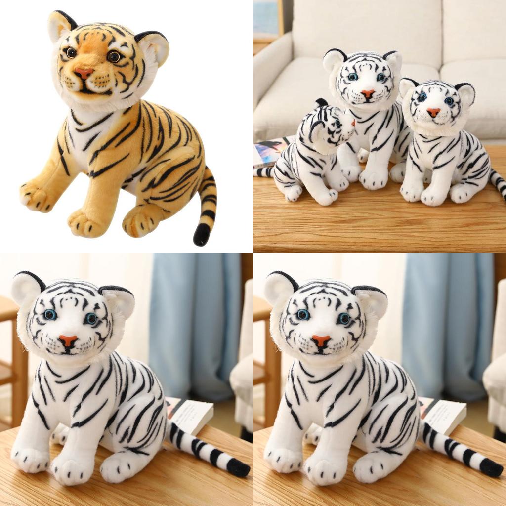 Lovable Cute Cartoon Tiger Stuffed Animal Plush Toy Ideal For Children's Gifts