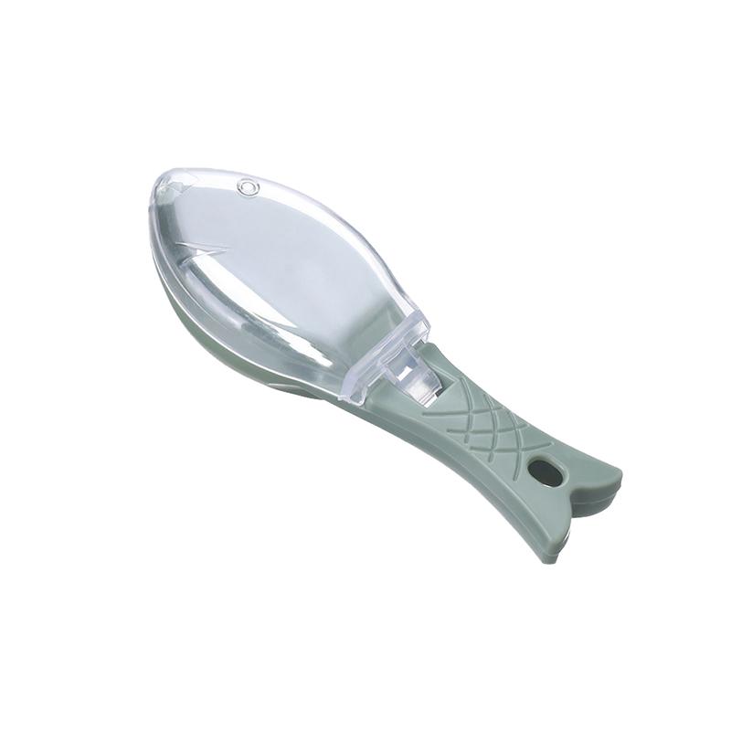 Kitchen Fish Scale Remover with Storage Box, Easy To Clean, Suitable for Catering, Efficient Fish Scale Cleaning Tool