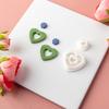 Weicher Ton Polymer Clay Ausstecher Keramik DIY Französische Ohrringe Geometrische Ausstechformen für Ohrring Schmuck Anhänger Herstellung