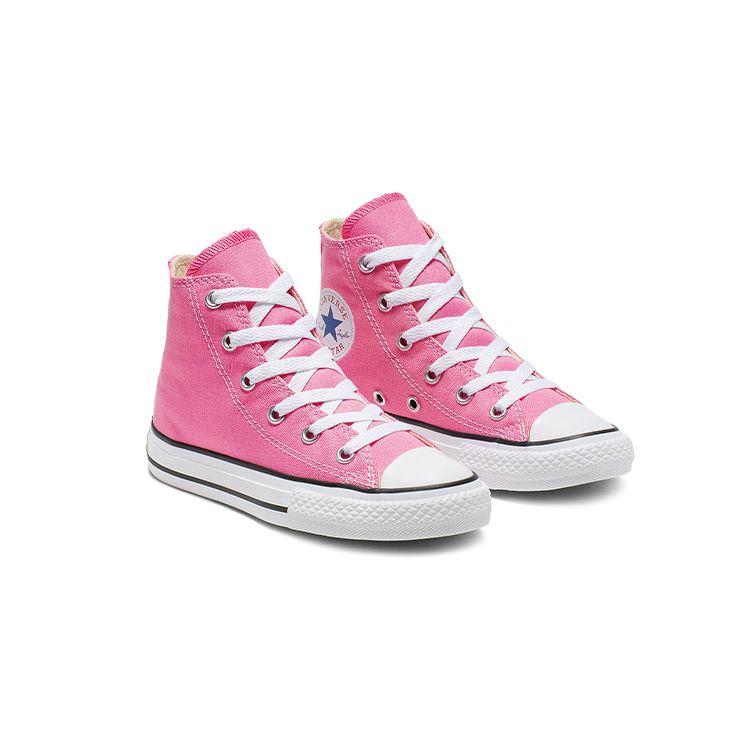 Converse Chuck Taylor All Star Lightweight Durable High-Top Canvas Shoes Kids Sneakers Pink 3J234C