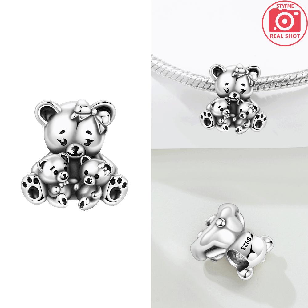 Original Copper Animals Sheep Bees Butterflies Green Sea Turtles Bead Fit Bracelet Diy Fine Gift Women Accessory Jewelry