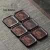 Chinese Style Wooden Color-Changing Tea Coaster