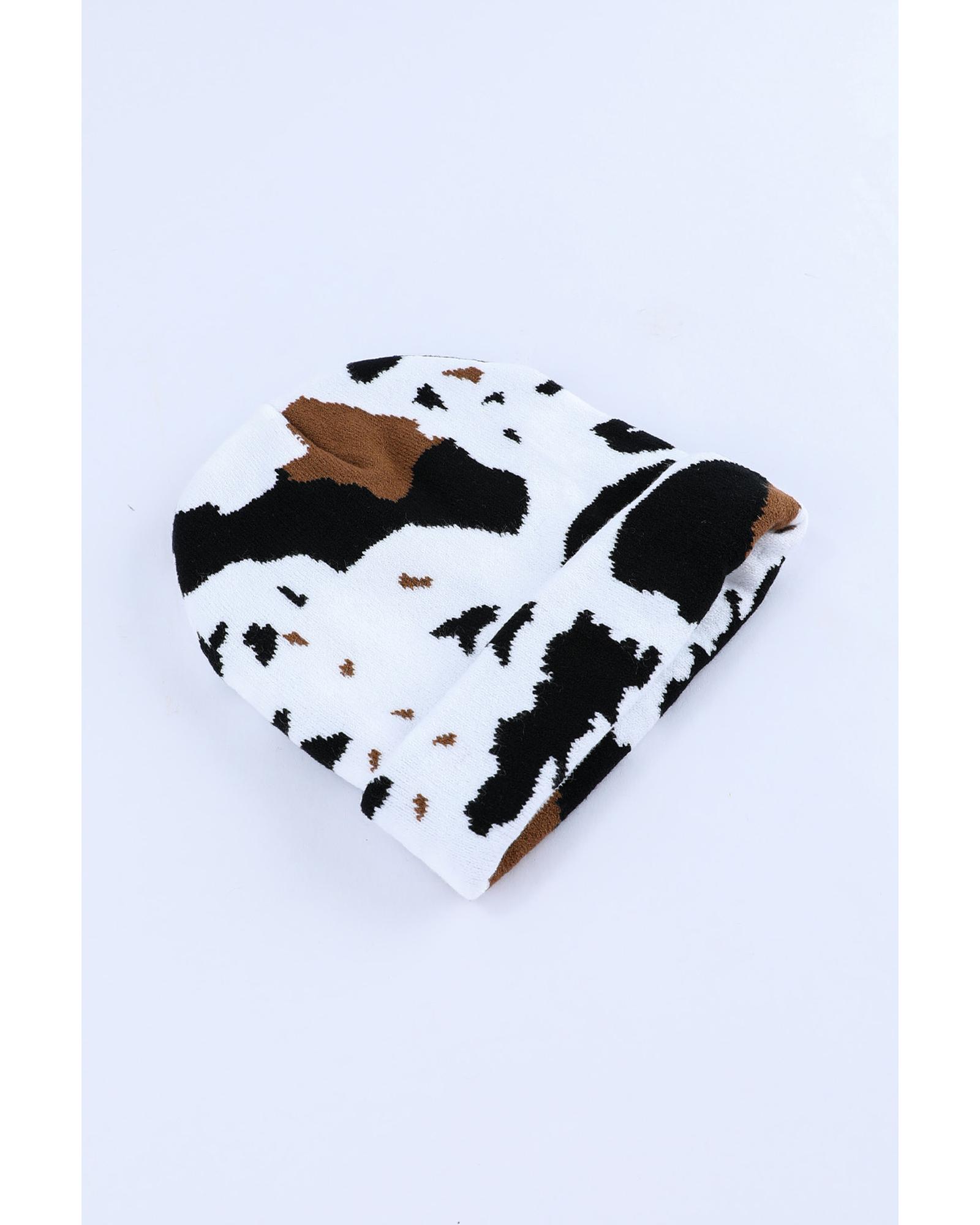 

Azura Exchange Printed Warm Beanie Hat ONE SIZE чорний