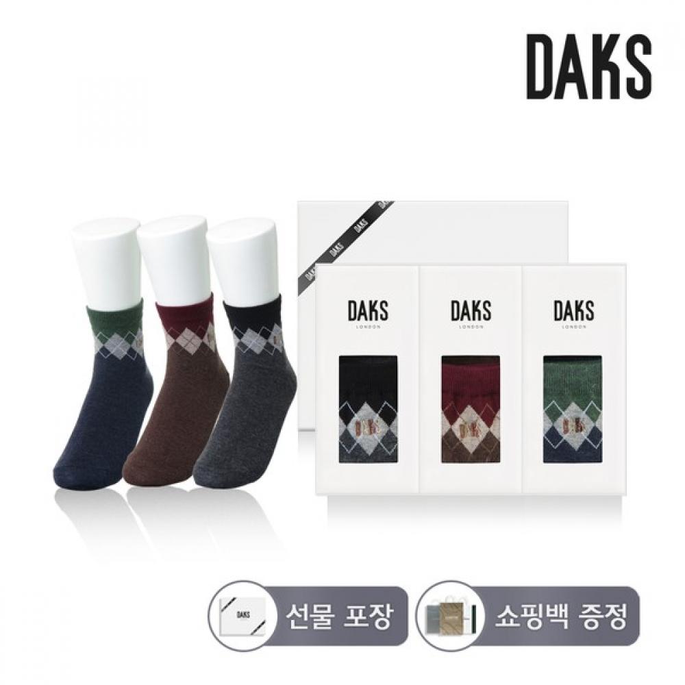 

Носки Dax Dax женские с коротким воротом, уникальный узор Argyle, набор из 3 штук Dk24413 Single item