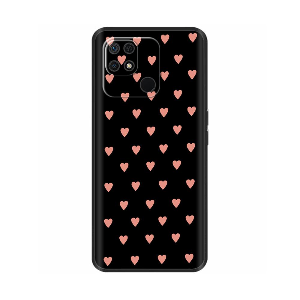 Cover For Xiaomi Redmi 10C Case For Redmi 10C Capas Phone Case Soft Black Silicone Bumper Back Case For Redmi 10C Fundas 6.71"