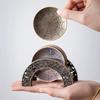 Japanese Style Antique Copper Coasters Retro Anti Scalding Heat Insulation Cup Holder Mat Pad Kung Fu Tea Ceremony Accessories