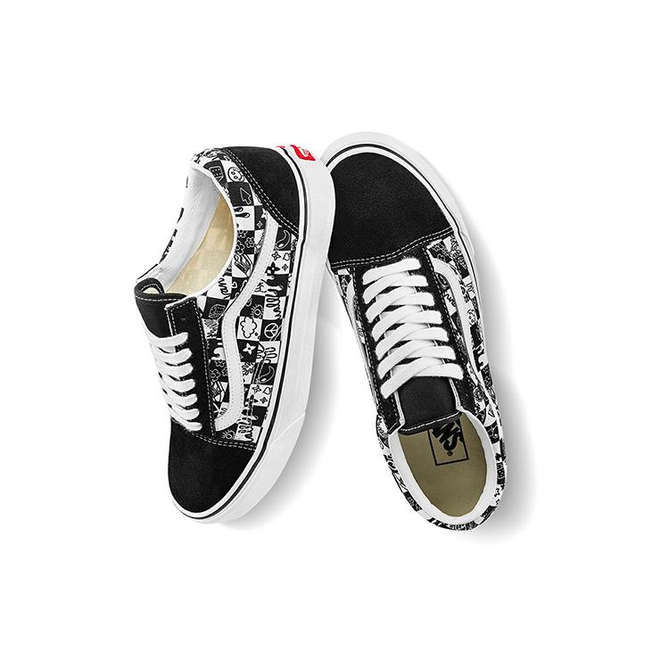 Old Skool Vans 'Doodle Checkerboard' VN0A7Q2J6U6