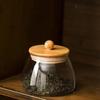 Transparent Airtight Glass Containers Moisture Proof Tea Storage Jar  Coffee Bean Seasoning