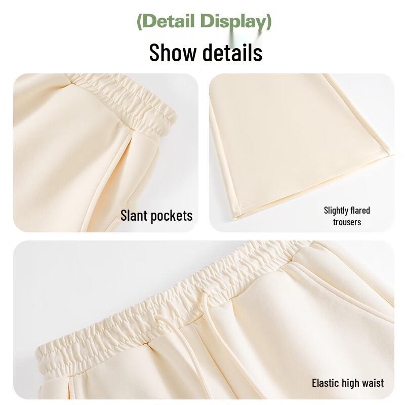 Baleno Women's High-Waist Flared Wide-Leg Pants