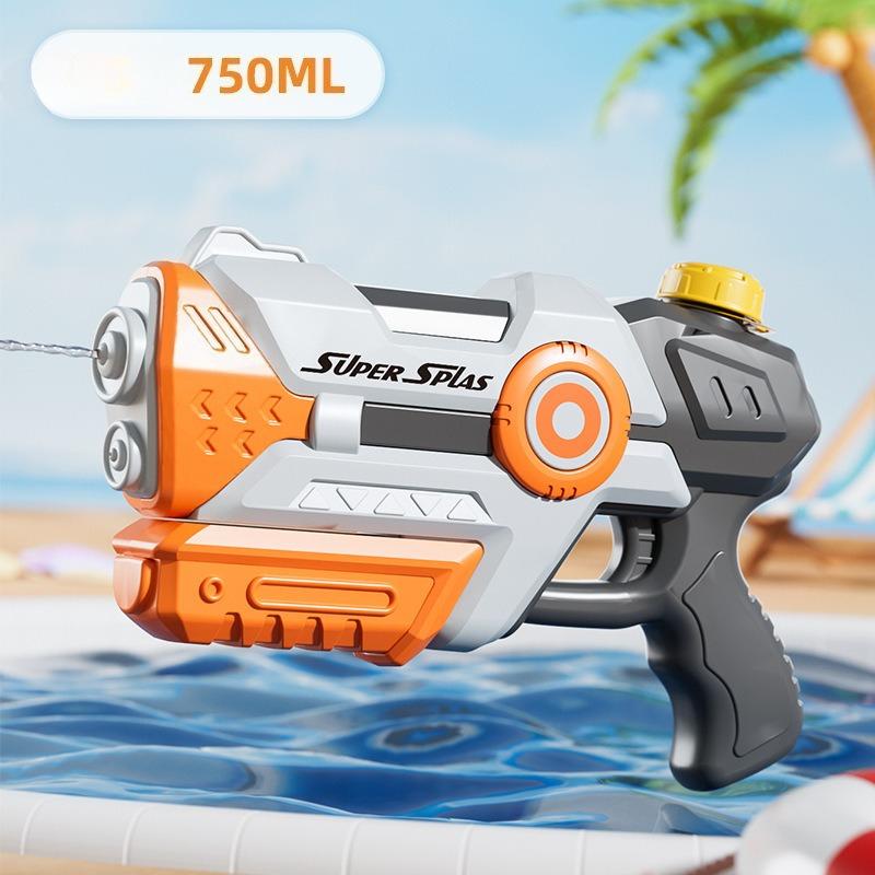 Kids High Pressure Water Gun Summer Pool Toys Beach Manual Pull Out Water Spraying Festival Outdoor Beach Rafting Water Play Toy
