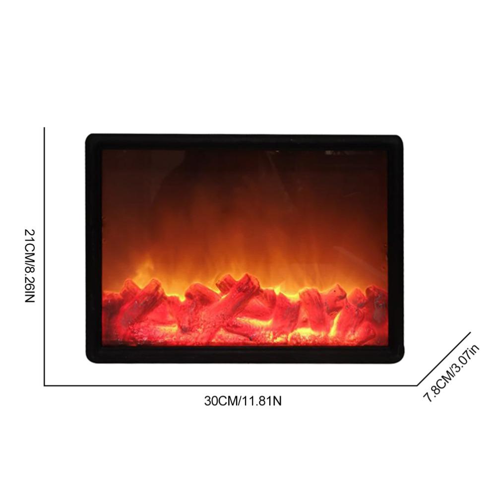 Simulated Fireplace LED Flame Lamps LED Simulated Fireplace Light  Indoor Decoration