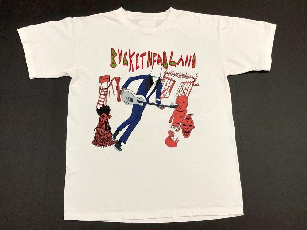 

Collection Buckethead Gift For Fan Cotton White S2345XL Unisex TShirt Unisex T-Shirt XXXL