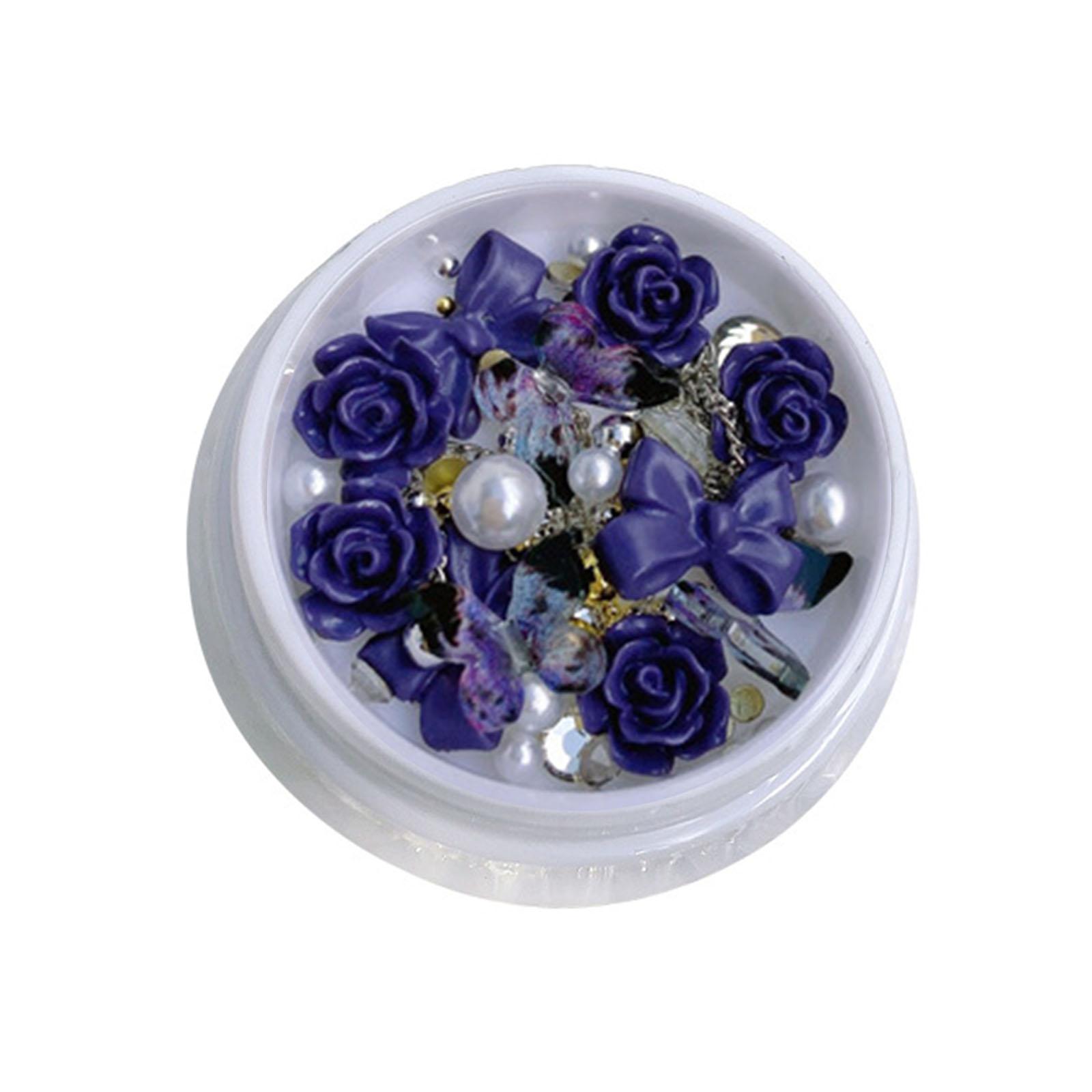 

1 коробка ногтей стразы украшения бабочки галстуки-бабочки украшения маникюрный набор 3D украшения для ногтей аксессуары 3