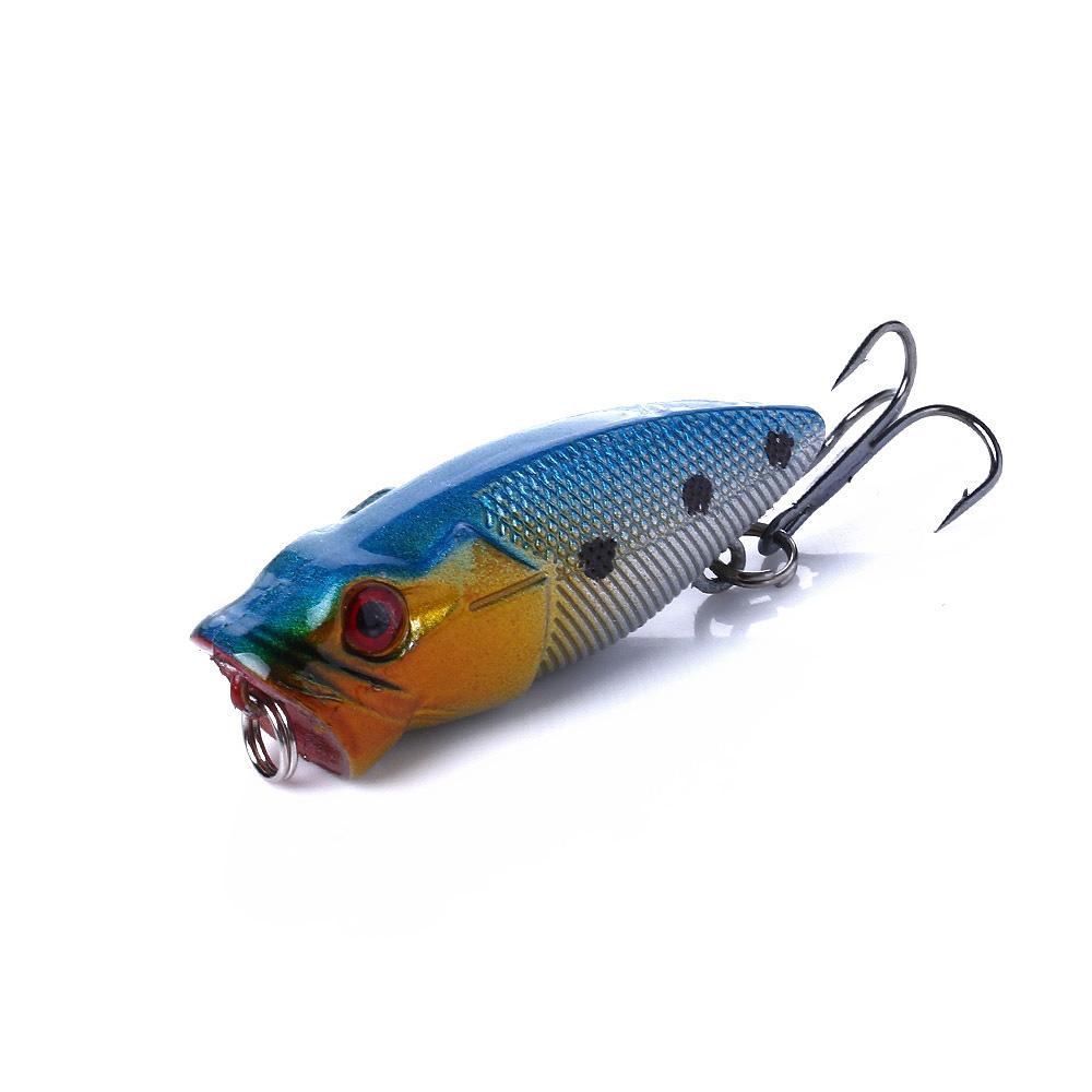 

1шт Hengjia Mini Topwater Popper Рыболовная приманка 3,5 см 2,7 г Жесткая пластиковая рыболовная приманка