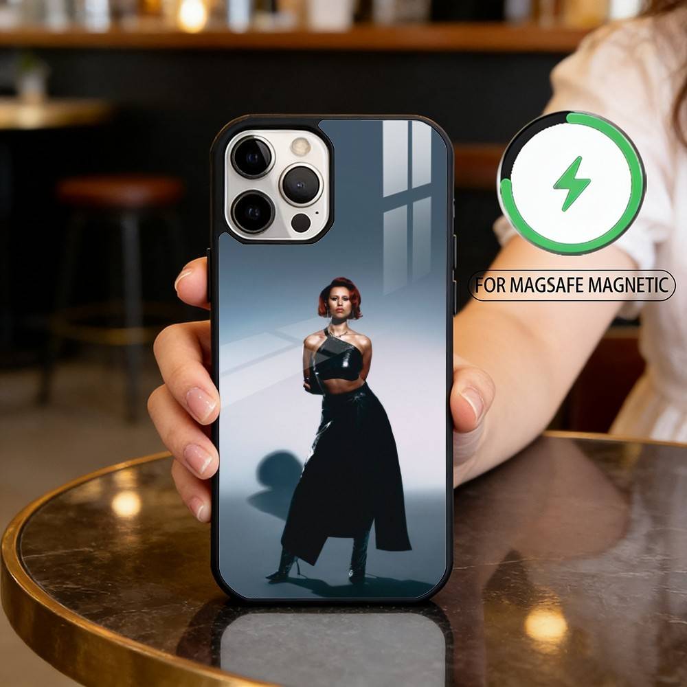 GOOD Singer R-RAYE-YE Magnetic For Magsafe Wireless Charging Phone Case For iPhone17,16,15,14,13,12,11 Plus,Pro Max