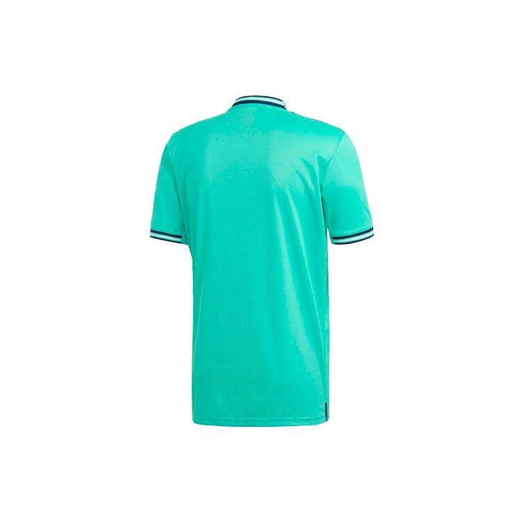 adidas Real Madrid Soccer Jerseys Men's Green Moderate Straight Fit EH5128