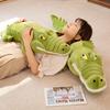 New 1pc Lifelike Crocodile Stuffed Animal Real Life Alligator Plush Toy Simulation Dolls Kawaii Cartoon Pillow for Children Kid