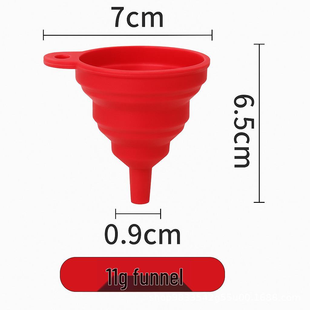 Foldable Food-Grade Oil and Wine Dispensing Funnel