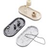 Unique Marble Vanity Tray For Displaying Perfume Bottles Trinkets And Makeup Accessories Storage Organizer