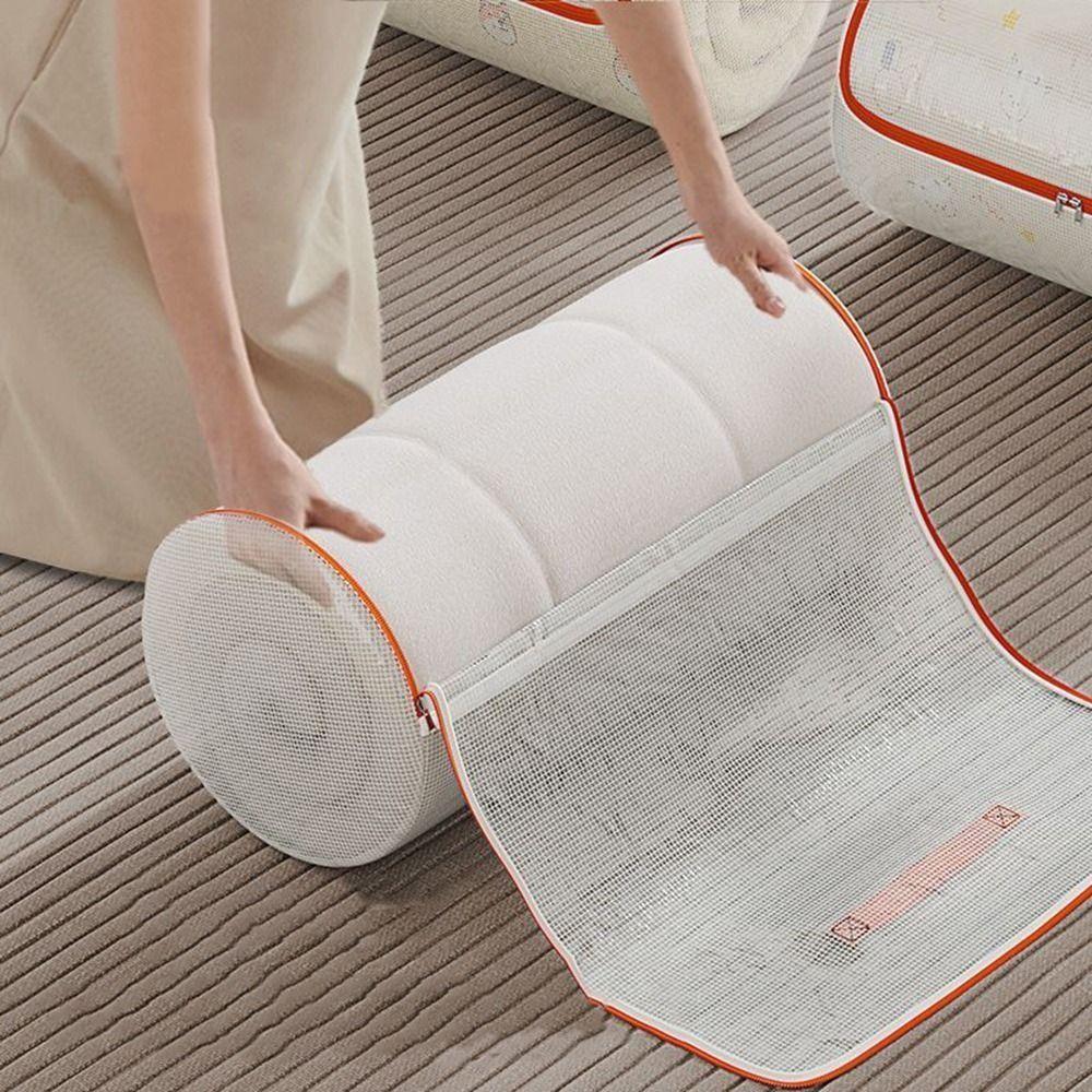 

Dustproof Clothes Quilt Storage Bag Compressible Luggage Moving Bag Dormitory Style A