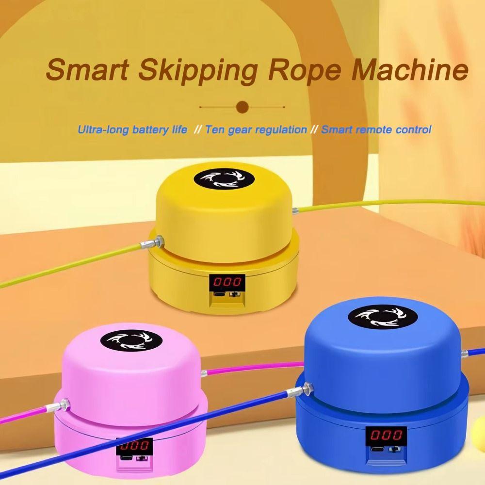 Training Toy Automatic Jump Rope Remote Control Skipping Rope Machine  Sports