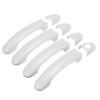 Car Decoration White Door Handle Cover For Volkswagen Caddy T5 T6 Caravelle Multivan 2003-2015 Cars Accessories Exterior Styling