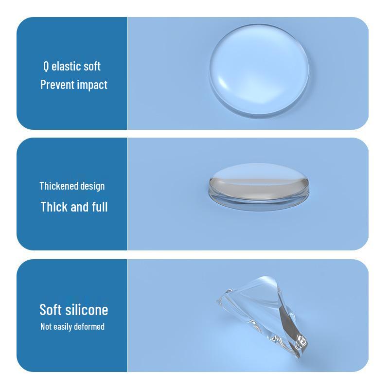 Transparent Silicone Anti-Collision Pad for Doors and Walls