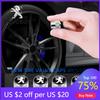 2026 Hot Car Sticker New Car Valve Caps Wheel Tires Air Tyre Stem Protective Cover For Peugeot 407 2008 206 308 508 208 3008 207