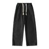Retro Straight Jeans Men's Spring and Autumn American High Street Trendy Casual Pants Boys Loose Trend Wide-leg Trousers