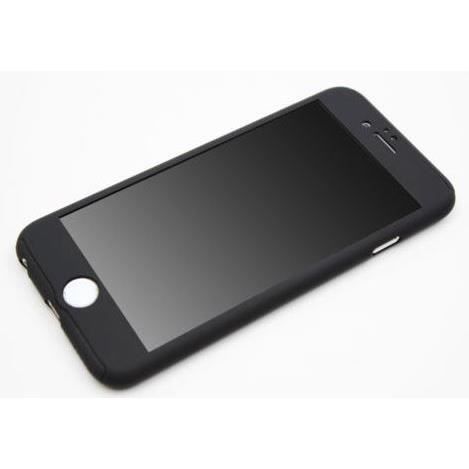 Coque de protection - PHONILLICO - iPhone 8 PLUS - Rigide - Protection intégrale - Noir