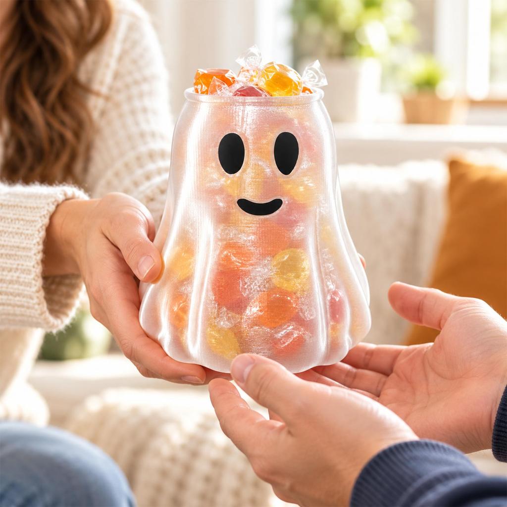 Halloween -Shaped Candy Jar for Holiday Candy Storage and Party Decor