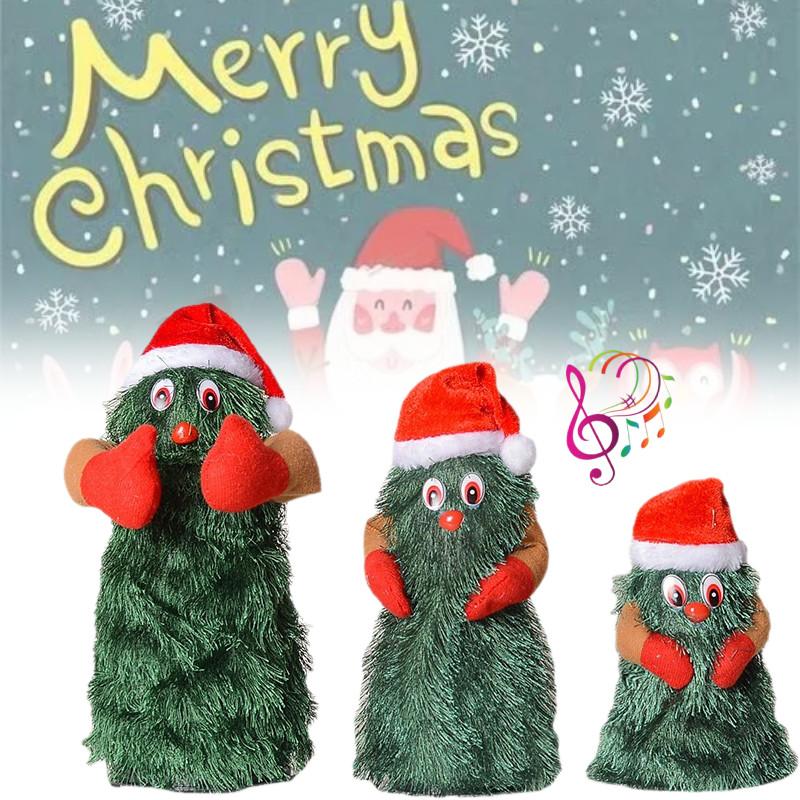 Tree Electric Christmas Rotating Dancing Singing Santa Claus Toys Gift Doll