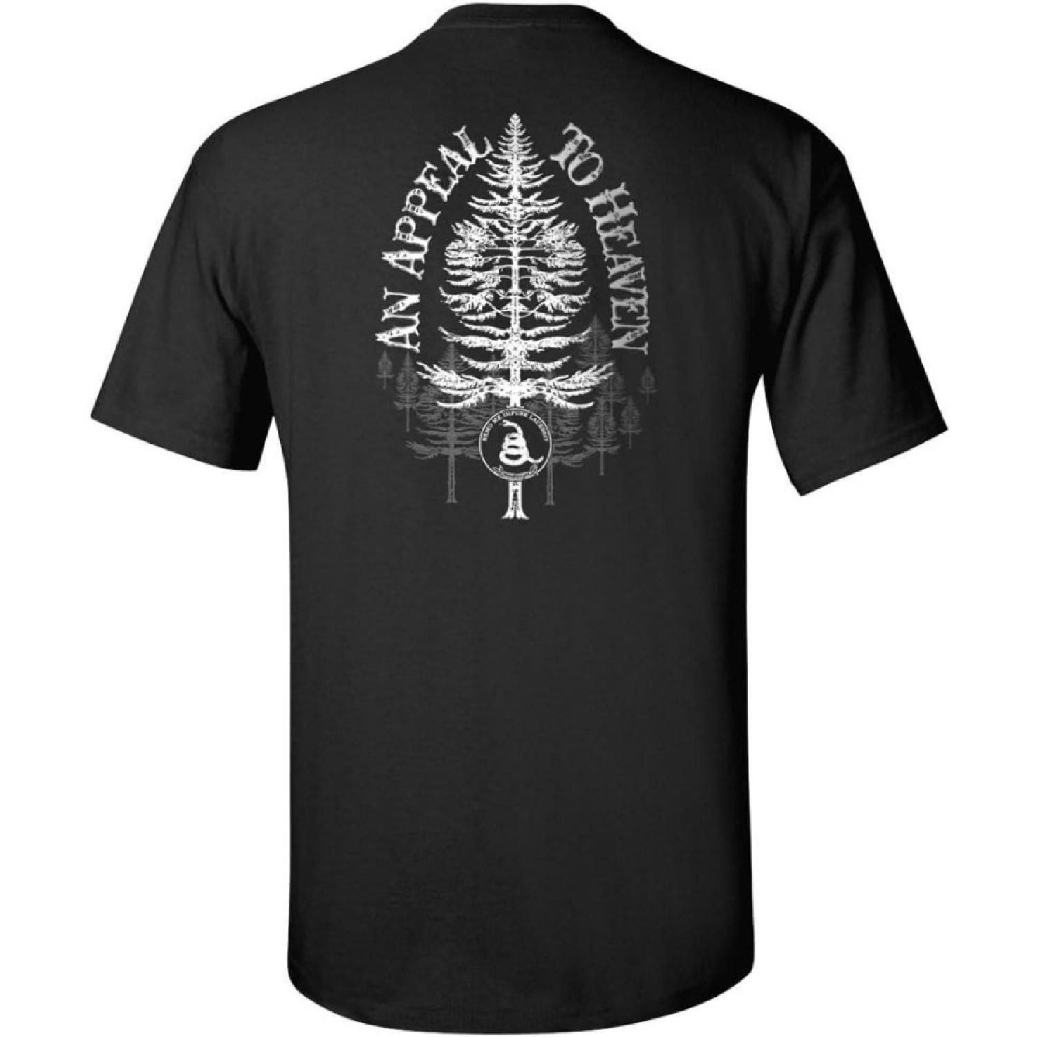 Gadsden and Culpeper Appeal to Heaven Shirt - Black - Large XXXXXL разноцветный