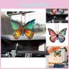 Delightful Butterfly Series Car Interior Accessories Christmas Tree Decor In Vibrant Colors