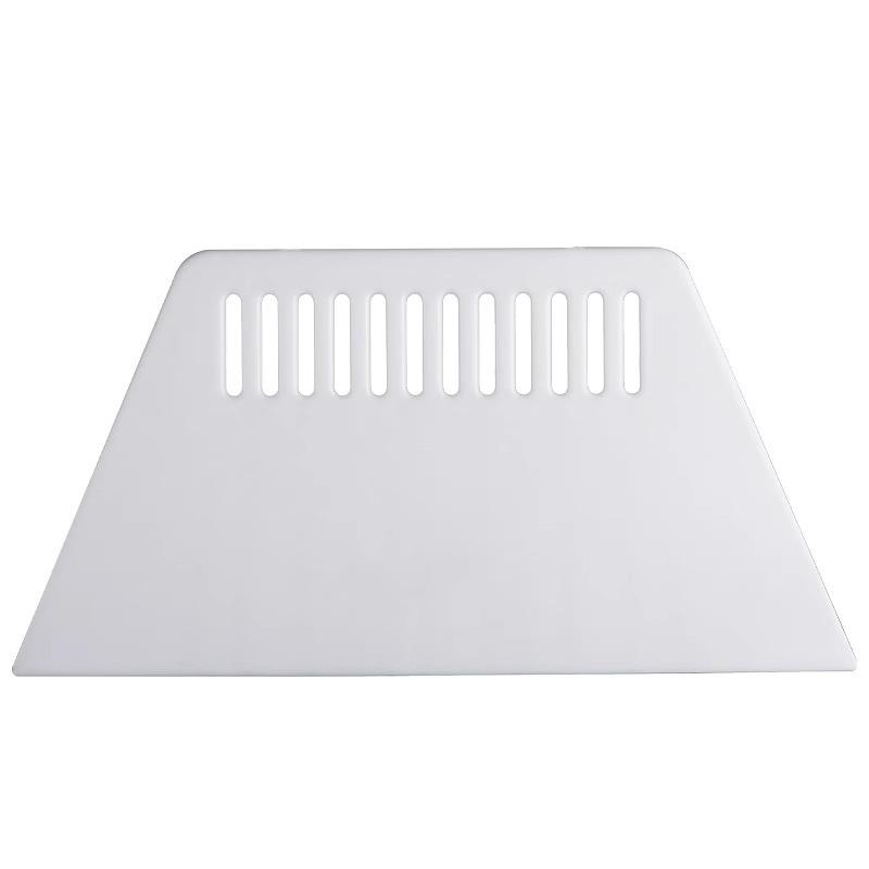 Thickened Plastic Wall Putty Scraper with Brush Style Handle