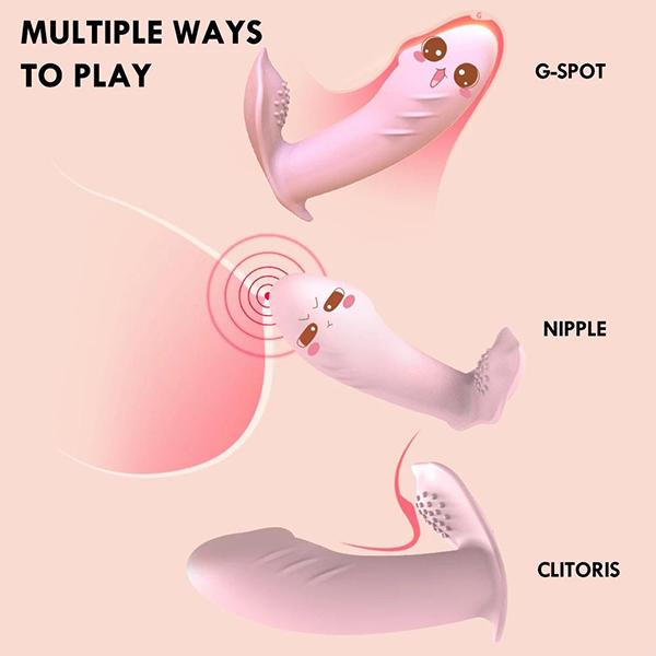 Wearable Panties Dildo Sex Toys Wireless Remote Control Sex Toys for Women 10 Speed G Spot Clitoris Stimulate Vagina Orgasm