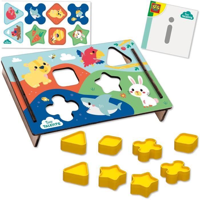 Puzzle Trieur De Formes - SES CREATIVE