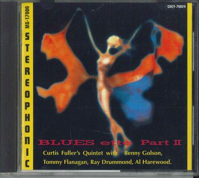 CD CURTIS FULLER'S QUINTETCURTIS FULLE - Blues Ette Part II COCY75624PROMO SAVOY JAZZ 1993 Japan Obi Jazz Used