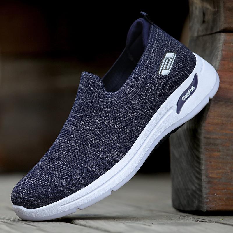 Shoes men's summer fly-woven shoes new cloth shoes men's shoes soft-soled casual shoes
