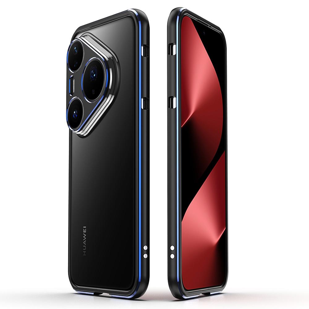 For Huawei Pura 80 Pro+ Bumper Case Metal Frame Phone Cover with Camera Lens Guard