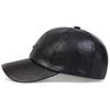 Unisex JAMONT Label Leather Baseball Caps Spring Autumn Outdoor Adjustable Casual Hats Dad Hat Sunscreen Hat