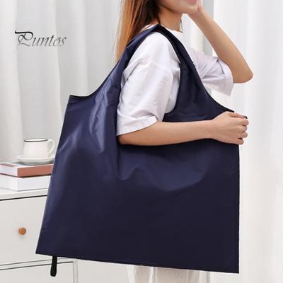 Shopping Bag Vibrant Color Reusable Foldable Grocery Bag Large Capacity Portable Handbag for Outdoor Travel