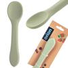 Łyżeczka Dziecięca Silikonowa Dla Dzieci Dziecka 14cm Zielona ORION 154208