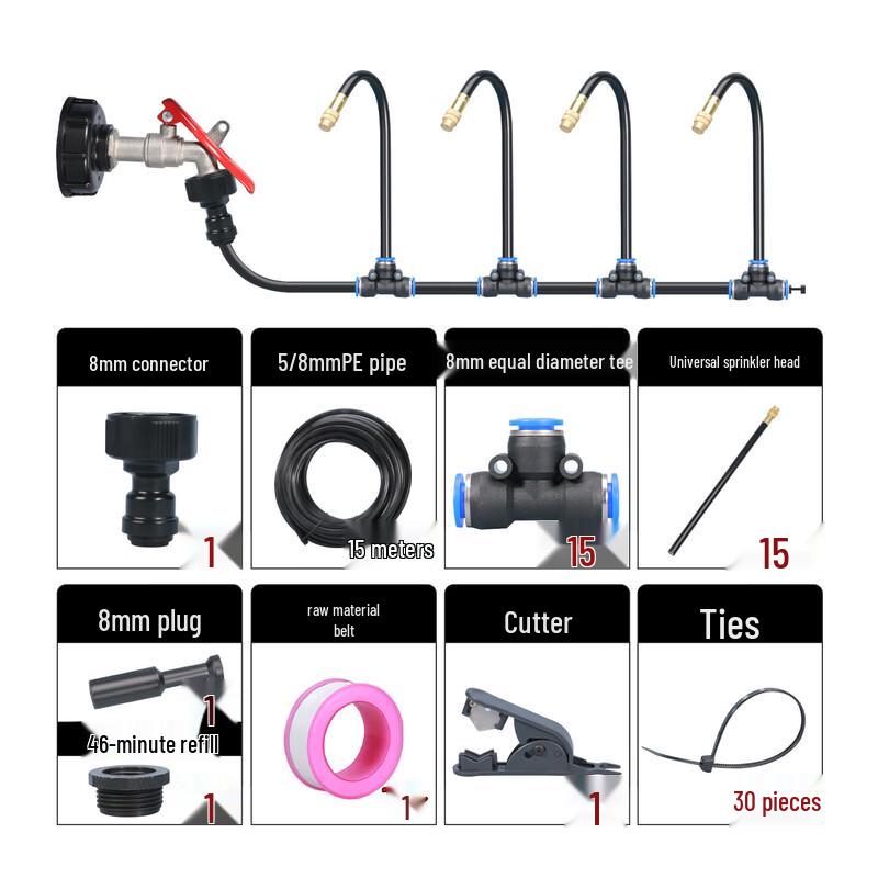 Moufou Universal Adjustable Spray Nozzle Kit