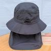 UPF 50+ Foldable Bucket Hat Waterproof Wide Brim Sun Hat Lightweight Anti-UV Fishman Hat  Unisex