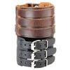 Verstellbares Lederarmband für Herren Punk-inspiriert Breites Armband Zubehör