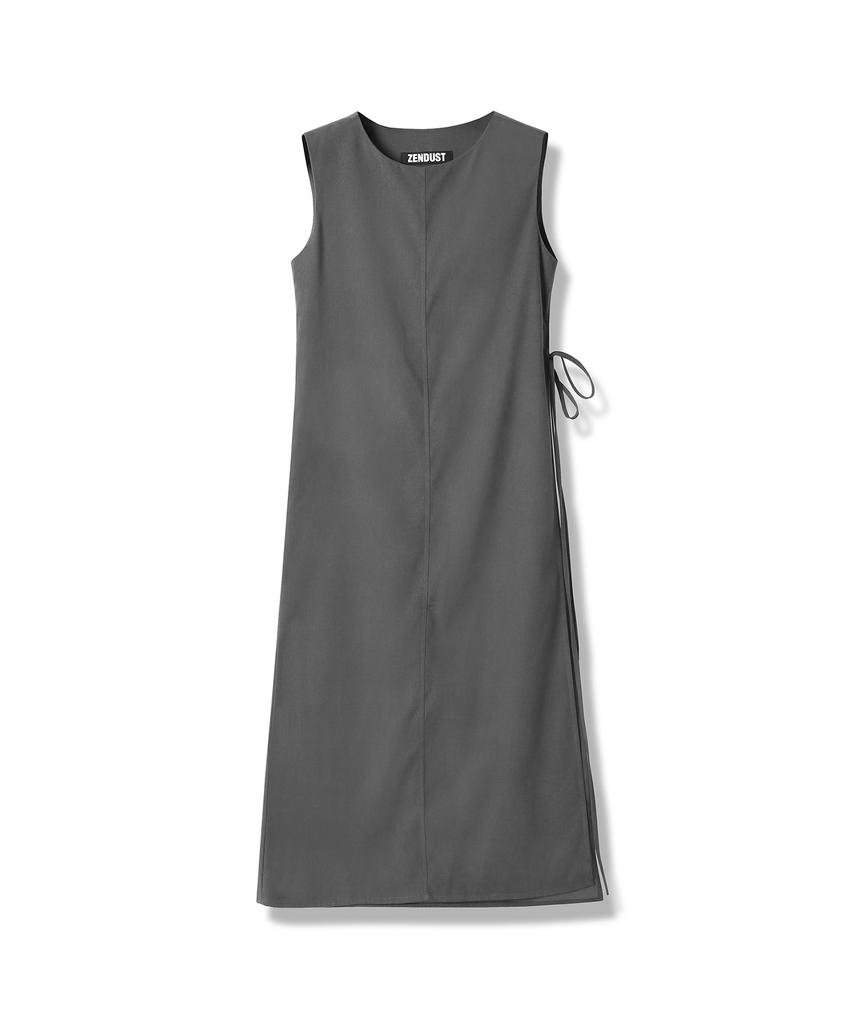 Genderist Thun Back Open Onepiece Black